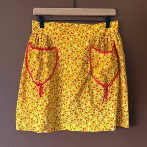 Vintage Handmade Half Apron
